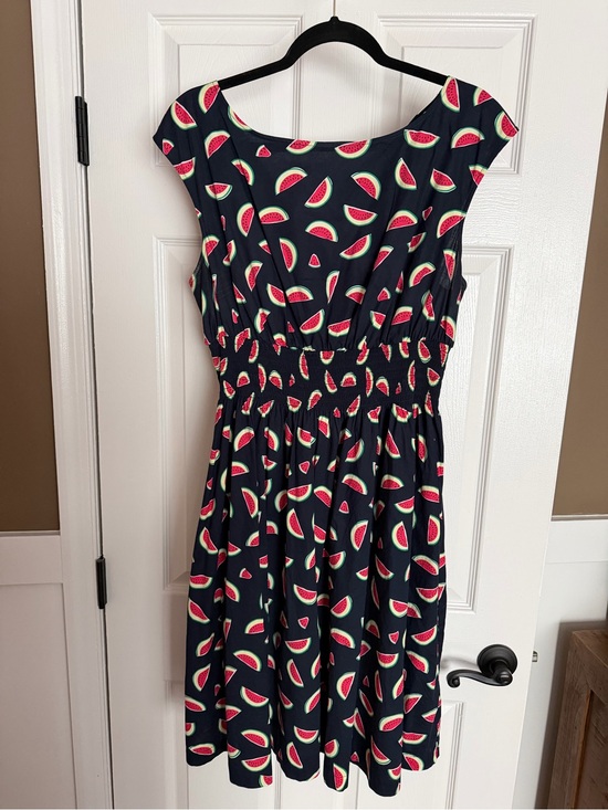 kate spade Dresses & Skirts - kate spade Navy Watermelon Print Cap-Sleeve Dress